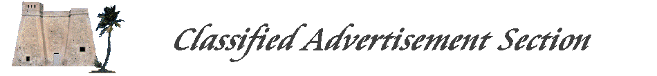 Classified Advertisements