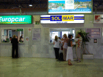 Almeria airport - car hire desks