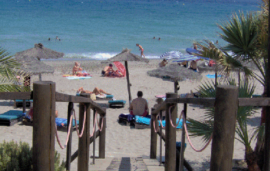 Mojacar Playa beach bar