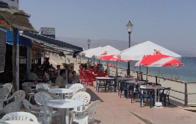 Roquetas del Mar sea front