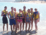 Banana boat, Mojacar Playa